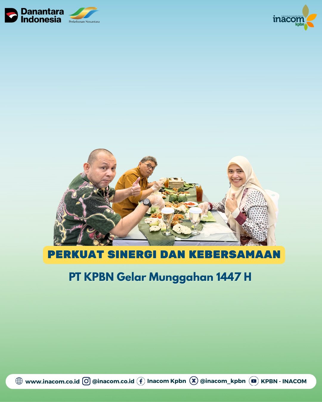 Fostering Synergy and Unity: PT KPBN Hosts Munggahan 1447 H