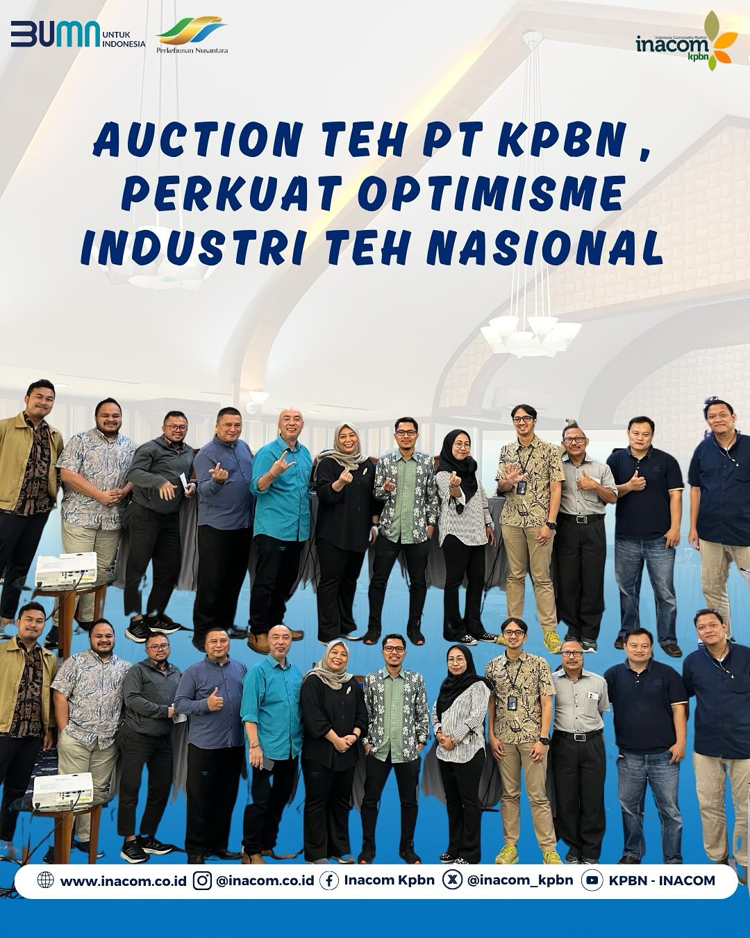 KPBN Tea Auction: Strengthening Optimism in the National Tea Industry<br />
