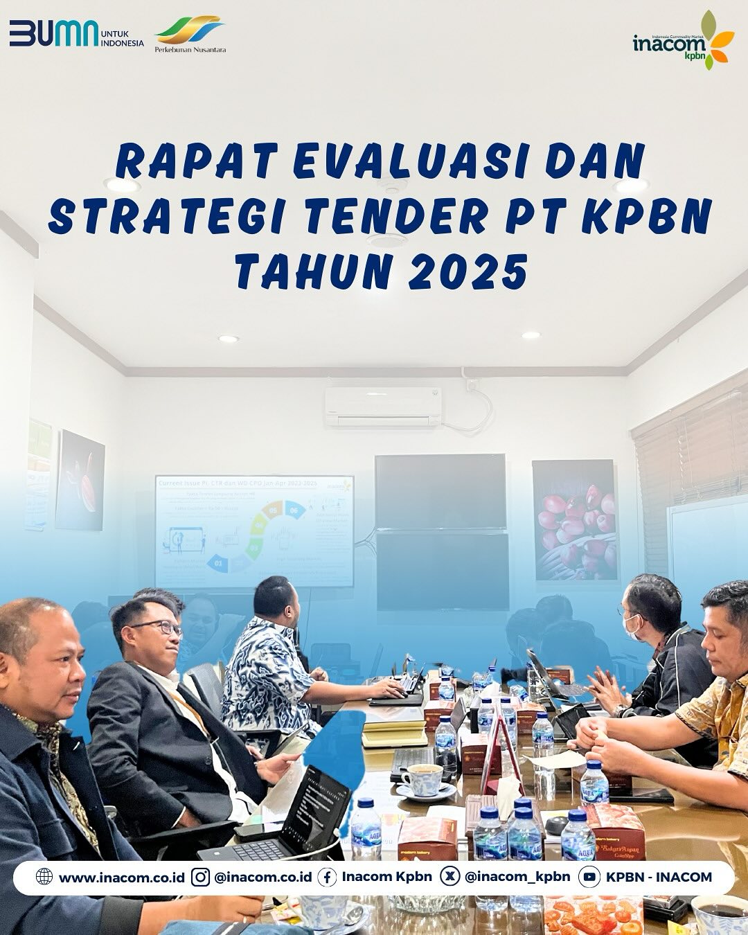 Rapat Evaluasi Dan Strategi Tender PT KPBN Tahun 2025